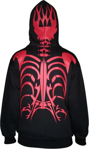 Miniatura 10 de Skylinewears Sudadera con capucha para hombre, diseño de calavera de esqueleto, disfraz de Halloween