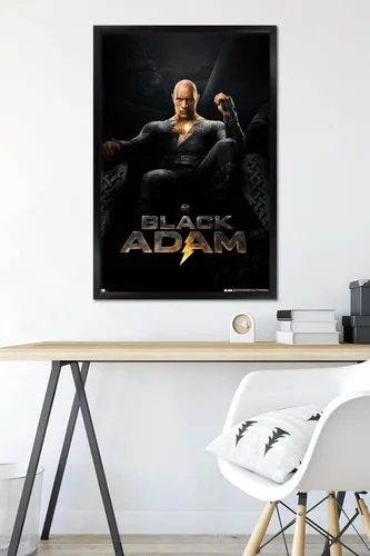 Miniatura 6 de Trends International DC Comics Movie Black Adam - Póster de pared de una hoja Versión con marco negro