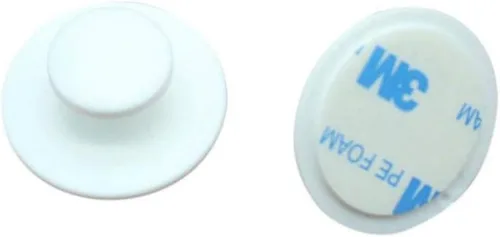 Miniatura 8 de 10 pomos autoadhesivos para cajones de gabinete instantáneo, mini mango, ayudante de gabinete de cocina, puerta, ventana, cajón, tiradores Café
