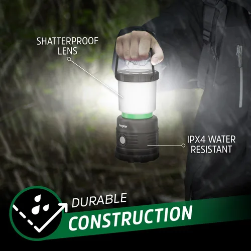 Miniatura 4 de Energizer - Linterna LED de campamento X1000, luz brillante y resistente para tiendas de campaña, linterna resistente al agua para campamento
