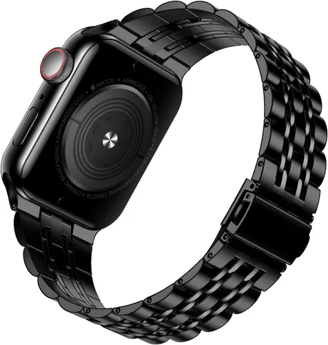 Miniatura 3 de iiteeology Compatible con correas de Apple Watch de 1.811 in/1.929 in/1.772 in/1.732 in/1.654 in/1.614 in/1.575 in, pulsera de eslabones de acero