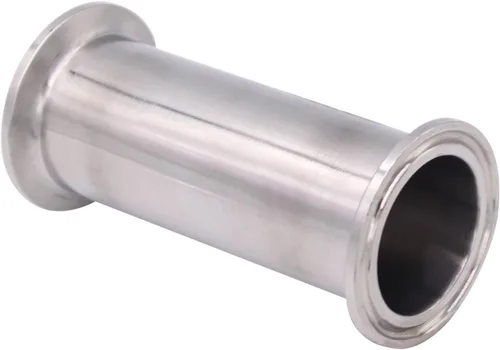 Miniatura 6 de Dernord - Tubo de bobina sanitaria con extremos de abrazadera, tubo redondo liso de acero inoxidable 304 con abrazadera triple de 3.81 cm