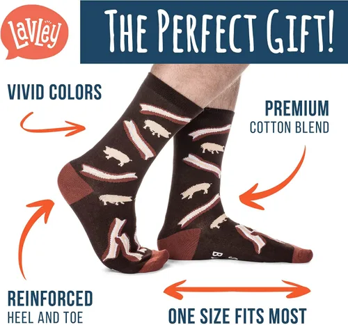 Miniatura 2 de Lavley If You Can Read This Bring Me Socks - Funny Gifts for Men, Women, and Teens