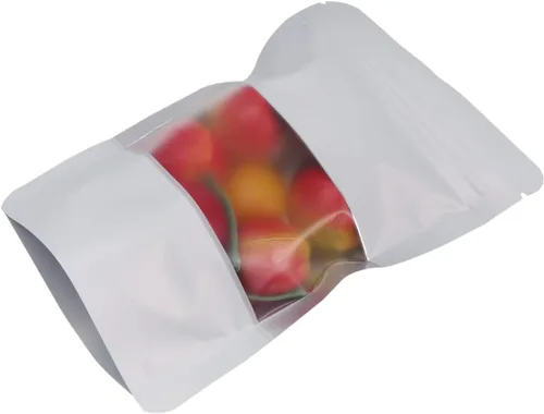 Miniatura 5 de minkissy Almacenamiento reutilizable para alimentos, 100 piezas de aluminio resellable y sellable, perfecto para embalaje, almacenamiento