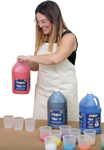 Miniatura 2 de Prang Pintura al témpera lavable lista para usar, galón, azul