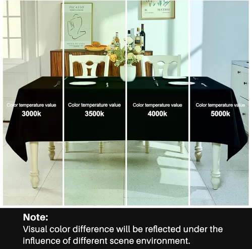 Miniatura 6 de IVAPUPU Mantel de Lino Texturizado para Mesa Rectangular - Mantel de Tela Impermeable Rectangular Sin Arrugas Limpiable Cubierta de Comedor