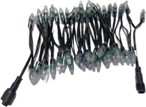 Miniatura 3 de REXTiN® WS2811 LED Cadena Pixeles Luces digitales direccionables impermeable RGB a todo color 0.472 in DC 5V (DC5V 500pcs)