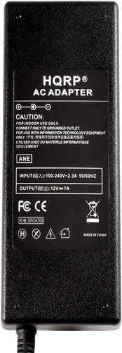 Miniatura 3 de HQRP Convertidor de corriente de CA a CC de 110 V - 12 V 7 A, adaptador ACDC para uso con compresor de aire de 12 voltios, inflador de neumáticos