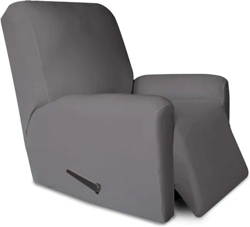 Miniatura 135 de PureFit - Funda superelástica con bolsillo p/protección de sofá/sillón - Suave cubierta de elastano antideslizante, lavable, c/base elástica, apta