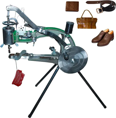 Miniatura 8 de The New Cobbler Machine 10 - Rodamientos, máquina de coser de cuero a mano para reparación de zapatos, máquina de zapatero con línea de nailon
