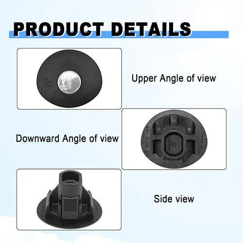Miniatura 3 de Tapa de gasolina Bloqueo y llaves de tapa de depósito de combustible compatibles con Taurus Edge Mustang Expedition Fusion F150 Escape Focus MKT MKZ
