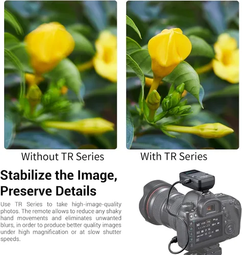 Miniatura 5 de Godox TR-N1 TR-N3 - Liberación remota del obturador para Nikon, intervalómetro de liberación de obturador inalámbrico compatible con Nikon Z9 Z7 Z6