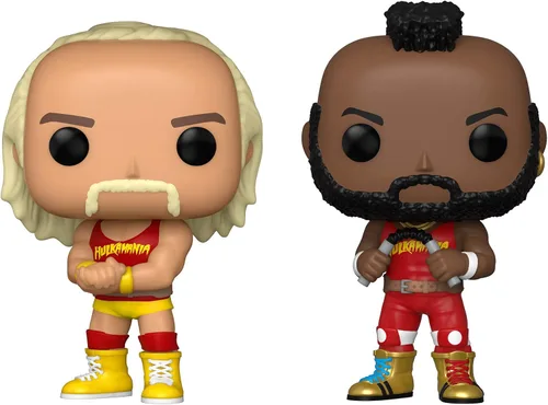Miniatura 2 de Funko Pop! WWE – Hulk Hogan & Mr. T, Hulkamania paquete de 2, exclusivo de Amazon (51720)