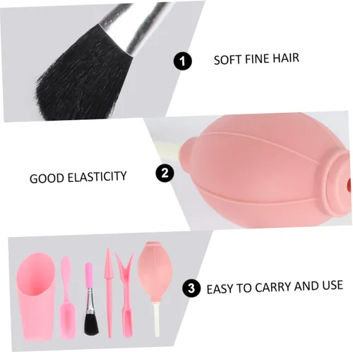 Miniatura 2 de MERRYHAPY Juego de 6 piezas de herramientas para macetas de suculentas, juego de cepillos para el cabello, herramientas para macetas suculentas