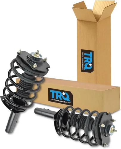 Miniatura 159 de TRQ Conjunto de Amortiguador y Resorte Delantero Cargado con Resorte Helicoidal Pre-ensamblado Compatible con Jeep Cherokee Limited AWD 14-22 Sin