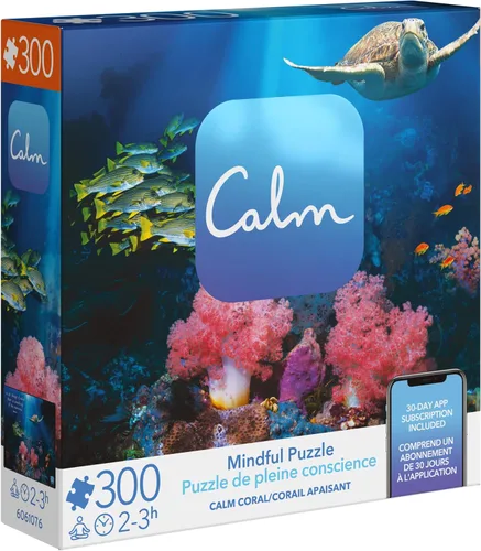 Miniatura 8 de Rompecabezas de 300 piezas para relajación, alivio del estrés y elevación del estado de ánimo, para adultos y niños a partir de 8 años, coral Coral