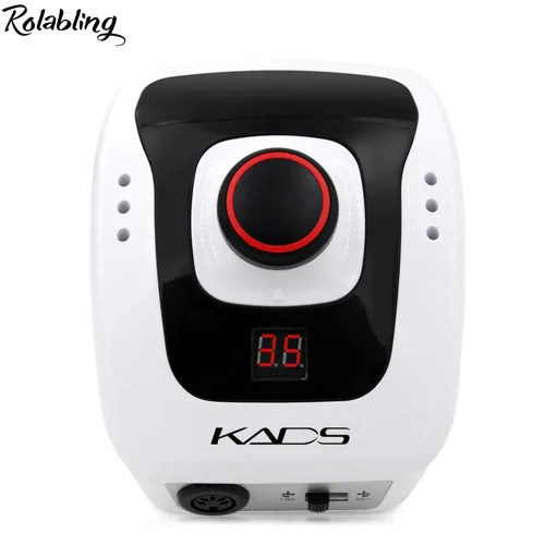 Miniatura 2 de Máquina de taladro de uñas de 300 a 35000 rpm, kit de taladro eléctrico para manicura, pedicura, acrílico, gel, uñas naturales (110 V)