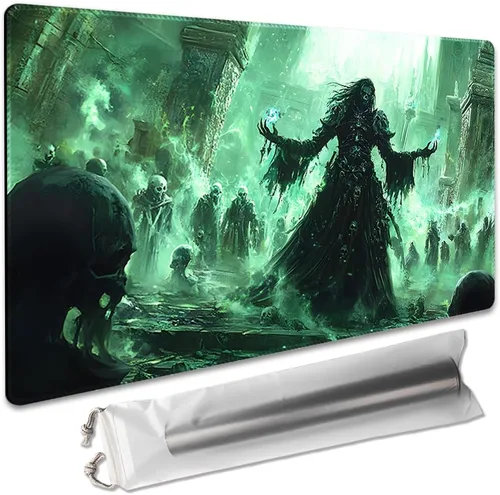 Miniatura 34 de Tapete de Juego de Mesa Premium de 24x14 pulgadas TCG Compatible con OCG CCG RPG MTG Tapetes de Juego, Alfombrilla de Ratón Tapete de Escritorio