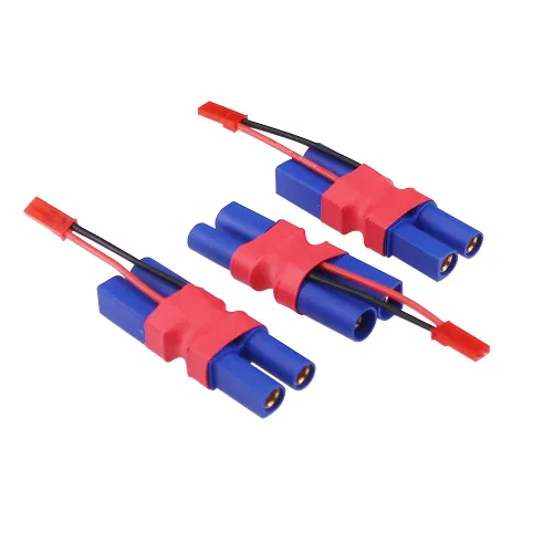 3 unids EC5 macho a hembra conector con JST macho 20awg 2.0 in cable paralelo adaptador de corriente para cardán de cámara (B172-3)