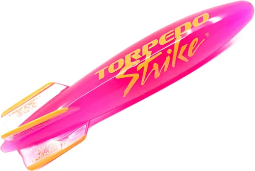 Miniatura 6 de SpinFin - Cohete torpedo de piscina de 10.25 pulgadas, tamaño grande, ultra premium, gira y se desliza hasta 35 pies como fútbol submarino