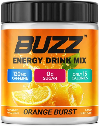 Miniatura 10 de Morning Buzz Bebida energética en polvo, mezcla de bebida Energy Boost, energía sin azúcar con antioxidantes, producto de resistencia a la nutrición