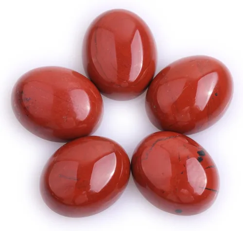 Miniatura 15 de GEM-Inside - Cuentas ovaladas sueltas de amatista, cabujón, cuentas naturales para joyería y anillos, colgantes, 0.236 x 0.315 pulgadas, 5