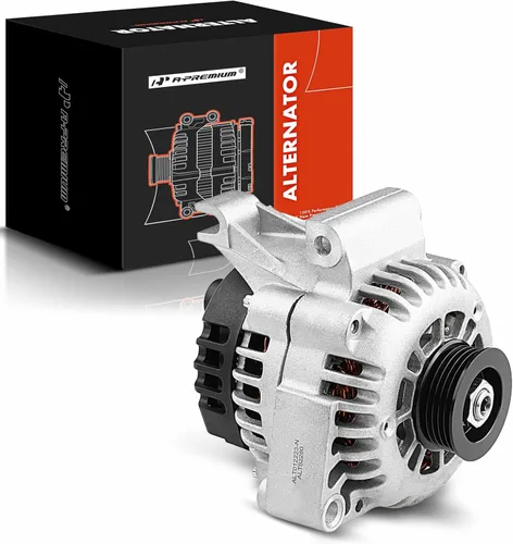 A-Premium Alternador compatible con Chevrolet y GMC Express Suburban Yukon Savana C-Series 1500/2500/3500, 140Amp 12V CW 6 surcos, repuesto #