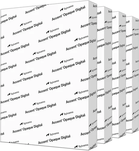 Miniatura 13 de Accent Opaque - Papel para impresora blanco, papel de copia y texto de 60 libras / Bond de 24 libras de 11 x 17 pulgadas, 2500 hojas (5 resmas)