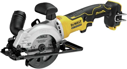 Miniatura 2 de Dewalt DCS571B-DCB240-BNDL ATOMIC 20V MAX Sierra circular sin escobillas de 4-1/2 pulgadas y batería compacta de iones de litio de 4 Ah