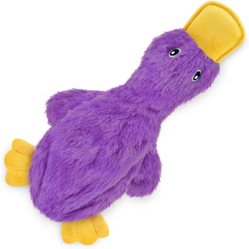 Miniatura 39 de Best Pet Supplies - Juguetes para cachorros y perros adultos, crujen y hacen chirridos, pato, verde claro aCrinkle Duck (verde claro)