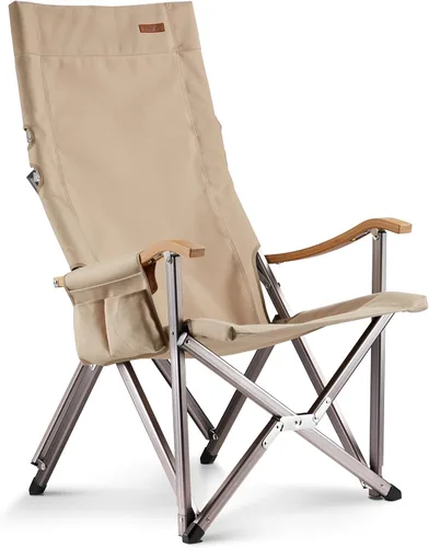 Miniatura 9 de Silla de Camping de Respaldo Alto ICECO para Adultos, Silla Plegable de Alta Resistencia para Exterior, Sillas Portátiles al Aire Libre con Bolsa