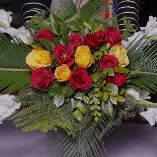 Miniatura 6 de FLOFARE Paquete de 8 bloques de espuma floral secos y húmedos para flores frescas y artificiales, cada uno