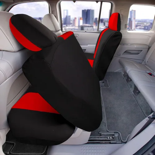 Miniatura 43 de FH Group Tres filas de 7 plazas, fundas de asiento de automóviles modernistas de alta calidad que se adaptan a la mayoría de automóviles, camiones