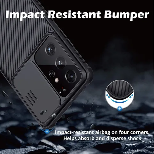 Miniatura 4 de CloudValley Funda para Samsung Galaxy S21 Ultra con funda para cámara, protección de cuerpo completo y ajuste delgado, funda de protección de cámara