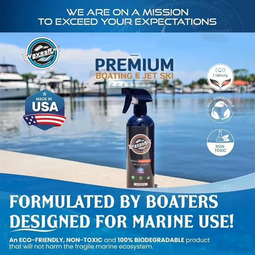 Miniatura 6 de WavesRx Revestimiento en aerosol de cerámica de alto rendimiento para barcos y motos acuáticas (AquaShield +) Sellador de SiO2 de grado marino que