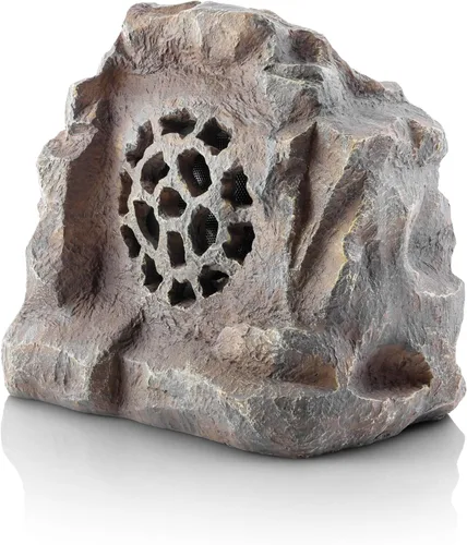 Miniatura 7 de Alpine Corporation 27,9 cm de alto Altavoz impermeable inalámbrico con Bluetooth alimentado por energía solar con rango de 15 metros, sonido de alta