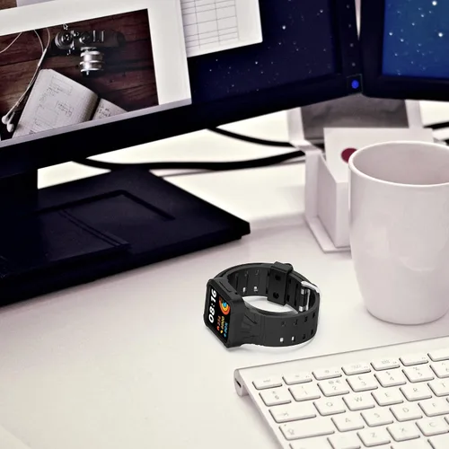 Miniatura 6 de Senter Correa de repuesto de goma para reloj Redmi 2 lite/MI Watch Lite 2/MI Watch Lite/Redmi 2/Redmi Smart Watch, funda protectora resistente