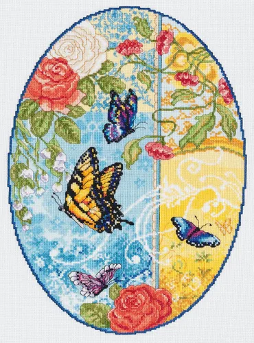 Miniatura 20 de Janlynn – Kit para cuadro de punto de cruz, diseño de mujer