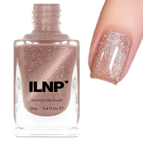 Miniatura 10 de ILNP Cashmere - Esmalte de uñas holográfico magnético, manicura resistente al desprendimiento, no tóxico, vegano, libre de crueldad, color beige