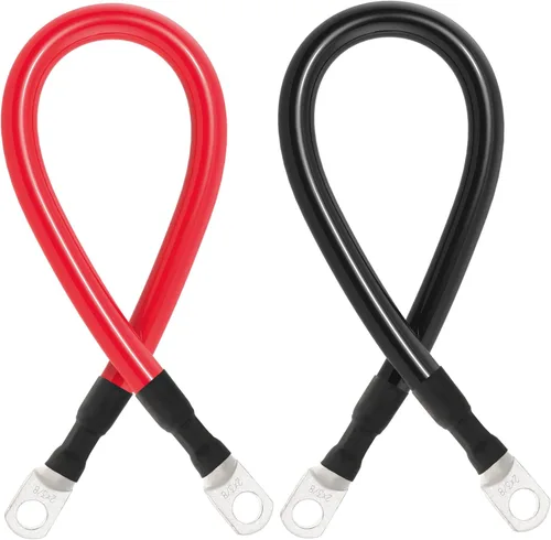 Miniatura 31 de Cable de batería 1/0 AWG 1/0AWG Calibre Cables de inversor de batería para automotriz, solar, marino, barco, RV, automóvil, motocicleta