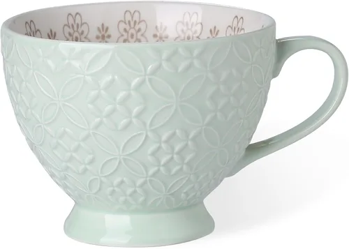Miniatura 4 de SIGNATURE HOUSEWARES Juego de 4 tazas con patas surtidas de 14 onzas, PP13 multicolor