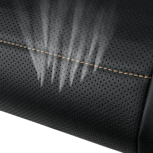 Miniatura 8 de CAR PASS Funda de Asiento de Coche de Cuero con Ribete Universal, para SUV, Furgoneta, Camiones, Compatible con Airbag, Diseño de Cremallera