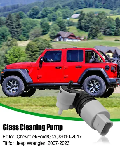 Miniatura 2 de Bomba de limpiaparabrisas de repuesto 84134930 para Chevy GMC Terrain Acura Chrysler Ford Jeep Wrangler Cherokee Gladiator Honda Pilot Odyssey