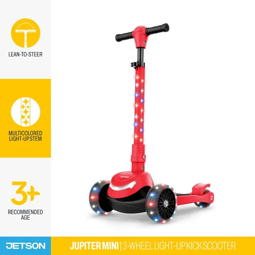 Miniatura 2 de Jetson Scooters - Jupiter Mini Kick Scooter, Foldable, Lightweight, Portable Júpiter Mini Rojo