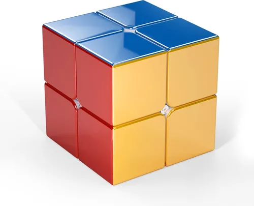 Miniatura 3 de Cyclone Boys 2x2 Cubo de Velocidad Magnético con Espejo Reflejo sin Pegatinas