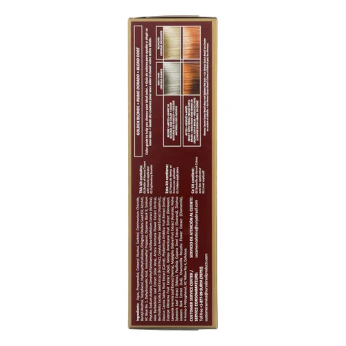 Miniatura 2 de Surya Brasil Henna Cream Golden Blonde - 98 % de ingredientes naturales, vegano, libre de crueldad, ecológico, color de cabello semipermanente