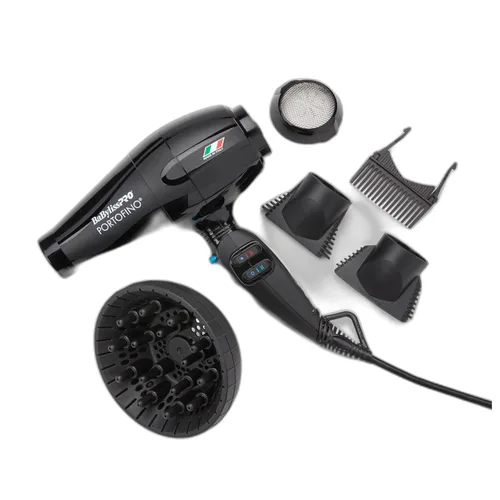 BaBylissPRO Nano Titanium Italian Portofino Hair Dryer - Professional 2000 Watt Blow Dryer