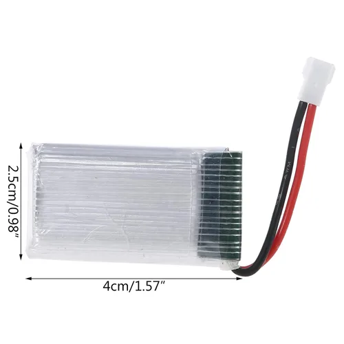 Miniatura 2 de Actualizado 3.7 V 1000 mAh 25C Li-PO batería 952540 para Syma X5 X5C X5C-1 X5S X5SW X5SC V931 H5C CX-30 Quadcopter Repuestos li-po cargador