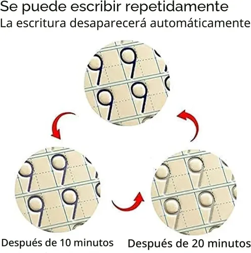 Miniatura 2 de CosyCorner Libros de escritura mágica, práctica de escritura a mano, cuaderno mágico, ayuda para escribir a mano, bolígrafo mágico, libro de copias