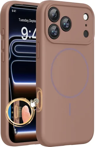 Miniatura 60 de Miracase Funda diseñada para iPhone 13, con protector de pantalla de vidrio templado, forro de microfibra suave antiarañazos, funda de goma